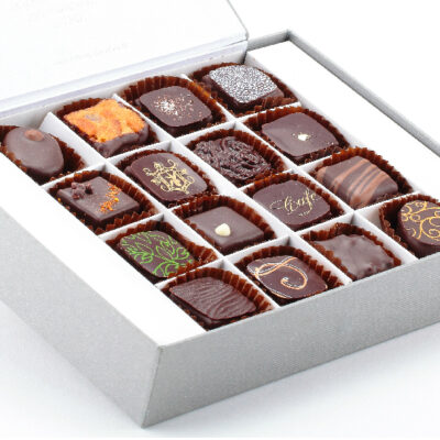 coffret 16 chocolats noirs Manon