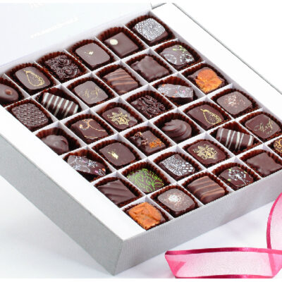 Boite 36 chocolats noirs Manon