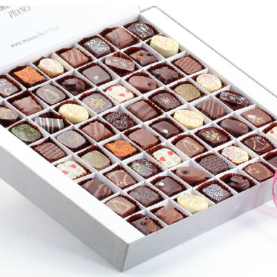 Coffret 64 chocolats assortis Manon