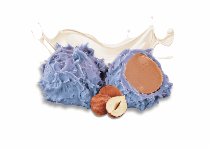 BOITE CHARDONS BLEUS AU PRALINÉ 200g