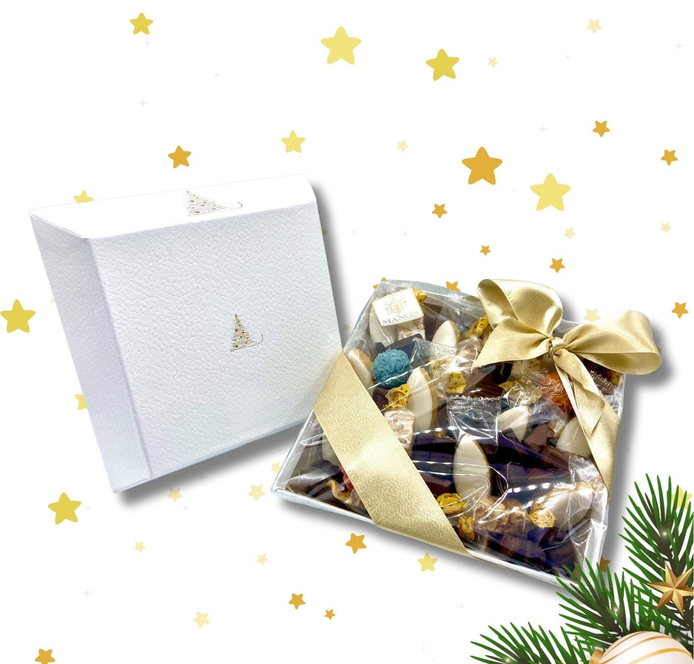 CORBEILLE DOUCEURS DE NOËL 700g