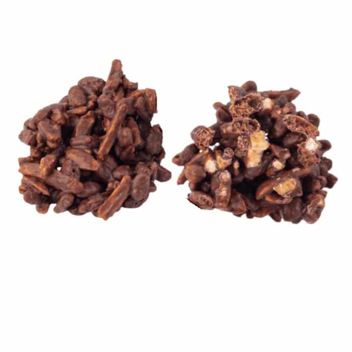 Nouveauté : LES ROCHERS SUISSES 140g CHOCOLAT NOIR ou CHOCOLAT AU LAIT – Image 2
