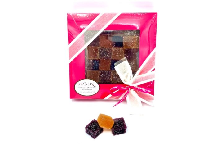 Coffret grand modèle pâtes de fruits assortis Manon