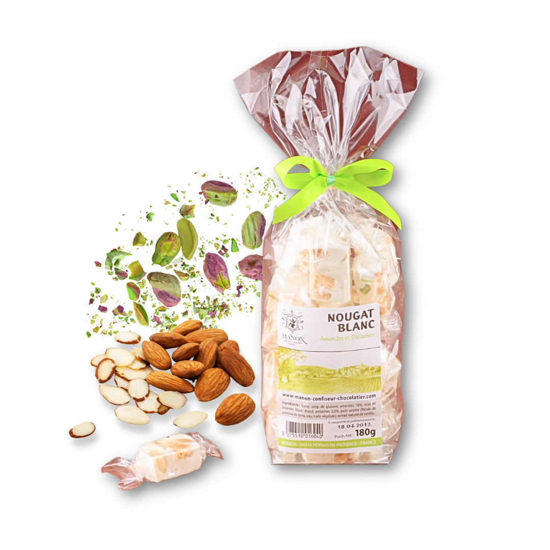 Bonbons NOUGAT BLANC MANON - 180g