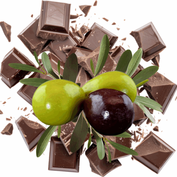 SACHET D'OLIVES AU CHOCOLAT 200g