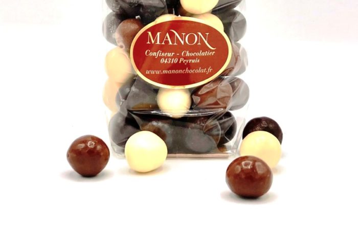 Noisettes aux 3 chocolats Manon