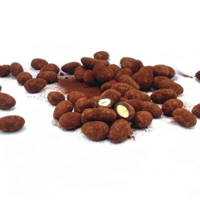 amandes chocolat noir poudré cacao Manon