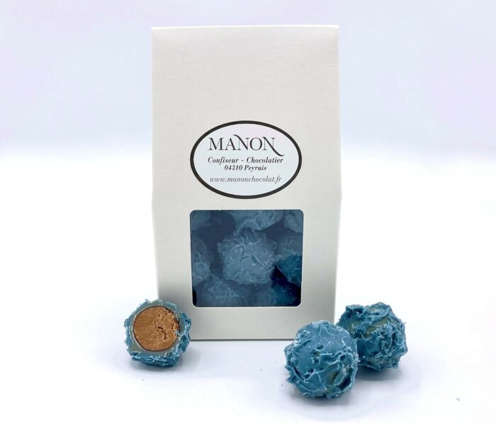 BOITE CHARDONS BLEUS AU PRALINÉ 200g – Image 2