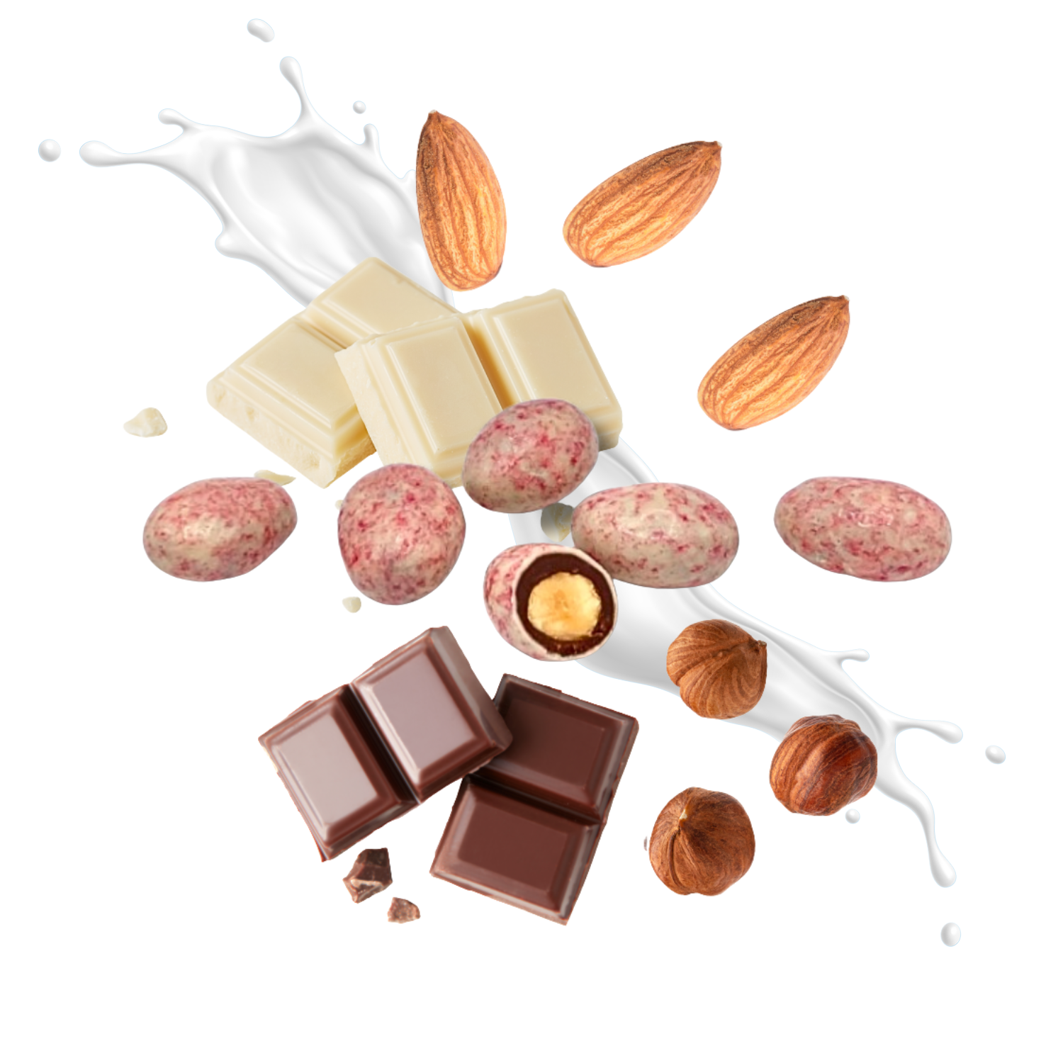 SACHET D'AMANDES AU GIANDUJA - 200g