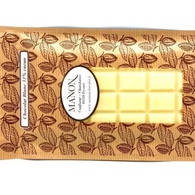 tablette de chocolat blanc Manon