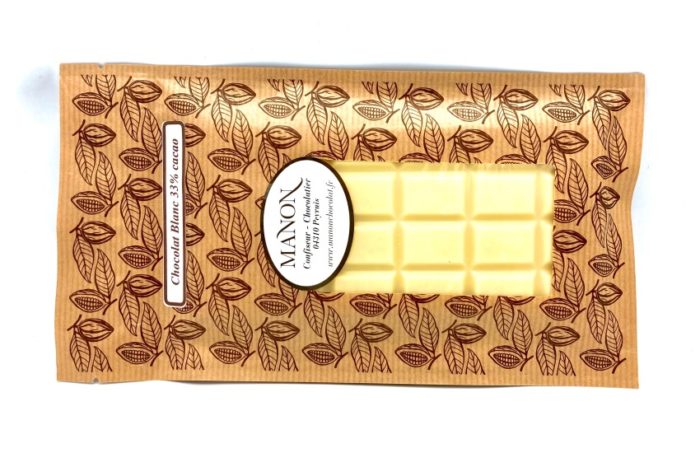 tablette de chocolat blanc Manon