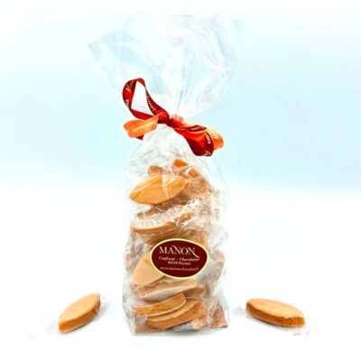 Sachet calissons caramel beurre salé individuellement