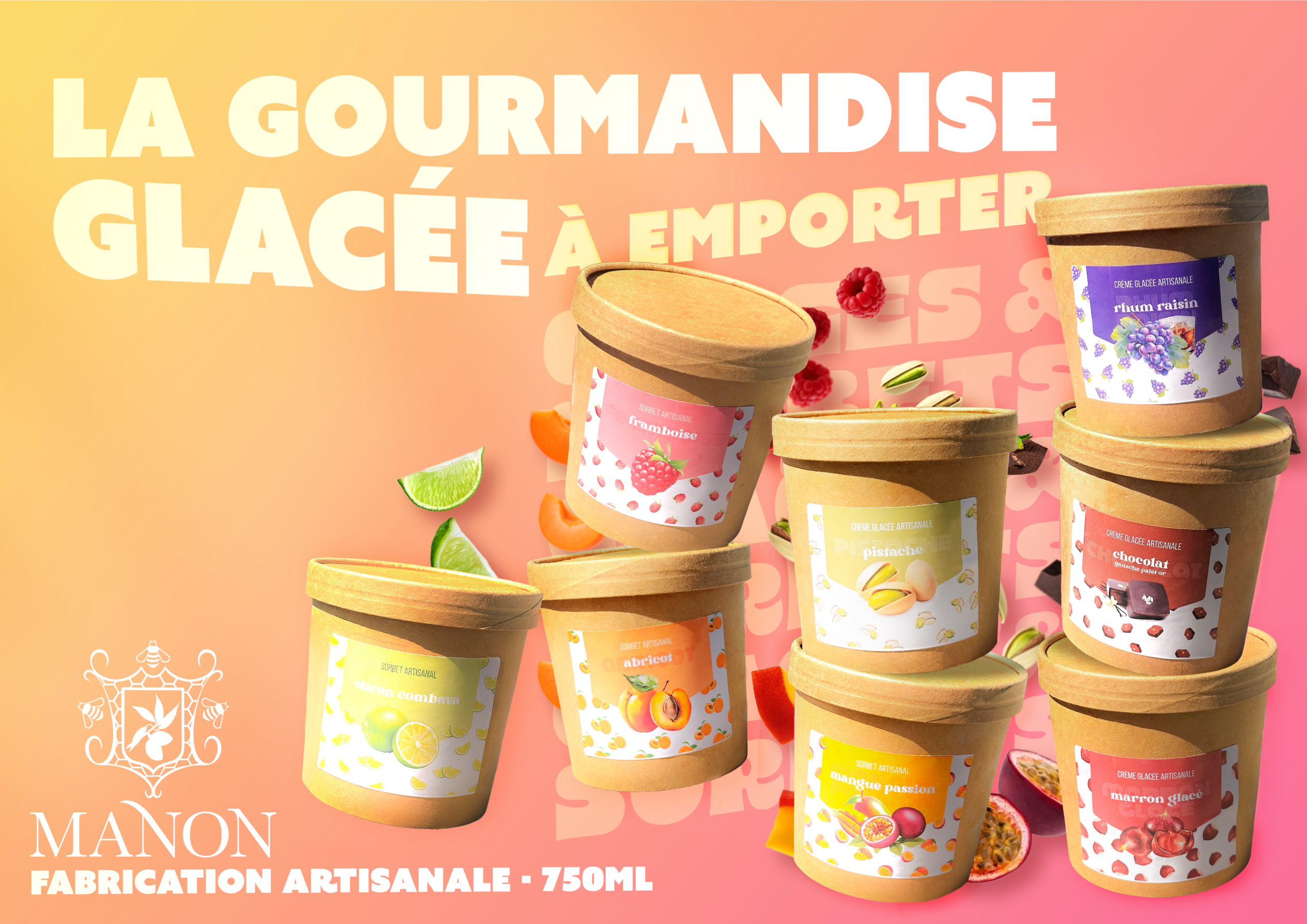GLACES ET SORBETS ARTISANAUX