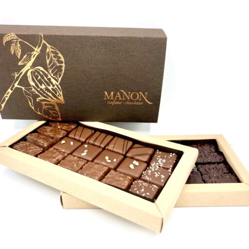 BALLOTIN 19 CHOCOLATS- PARFUM AU CHOIX - 1 NIVEAU