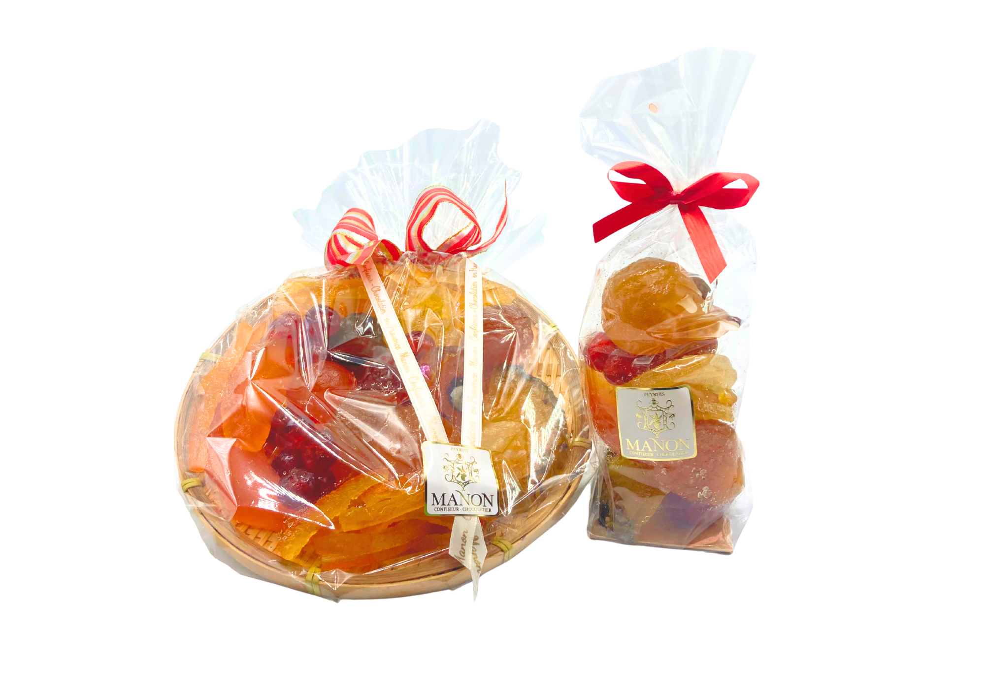 FRUITS CONFITS DE NOËL- En sachet ou plateau